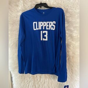 Los Angeles Clippers Paul George 13 NWT NBA Youth Long Sleeve T-Shirt-XL (18/20)